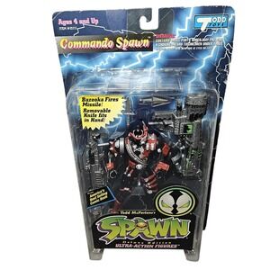 McFarlane Toys Spawn COMMANDO SPAWN Deluxe Edition Ultra Action Figure NEW 1995